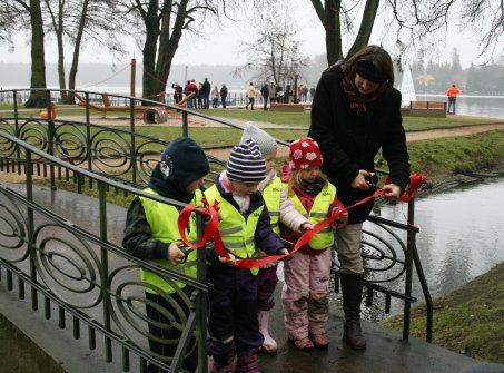 Einweihung Spielplatz am Siegertplatz