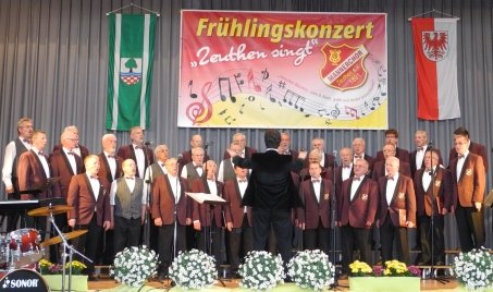 Zeuthen singt 2014 - Auftritt des Männerchores Zeuthen