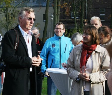 Eröffnung Sportplatz Schulstraße - Ansprache Herr Ahner