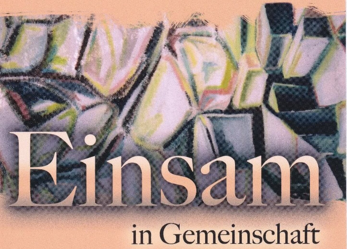 Buchcover: Einsam in Gemeinschaft