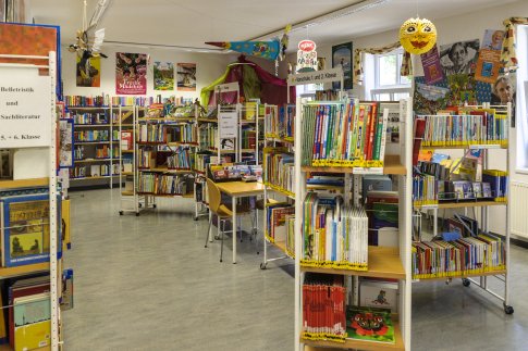 Blick in die Kinderbibliothek