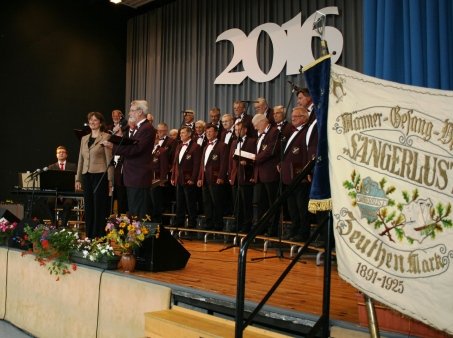 Festkonzert 125 Jahre Männerchor Zeuthen - Schirmherrin Beate Burgschweiger