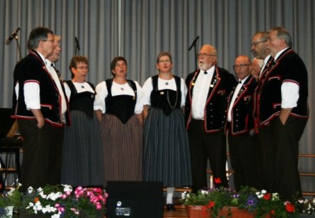 Festkonzert 125 Jahre Männerchor Zeuthen - Jodlerclub Schweiz