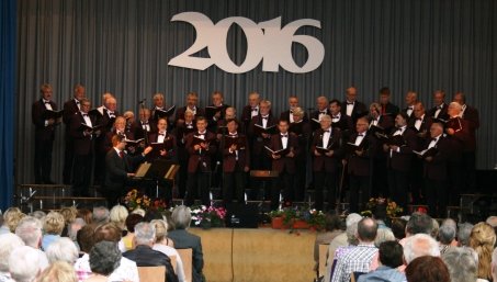 Festkonzert 125 Jahre Männerchor Zeuthen  - Auftritt